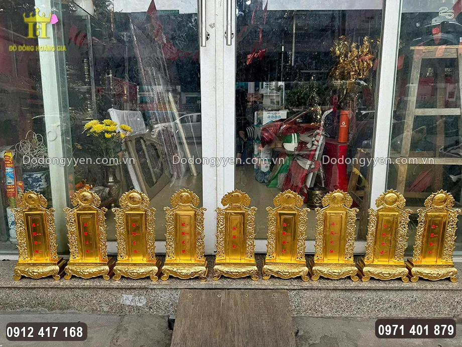 Bộ B&agrave;i Vị D&aacute;t V&agrave;ng 9999 cao cấp